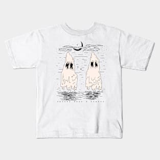 Halloween Ghost Spooky Days And Nights Kids T-Shirt